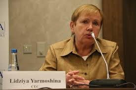 Lidia Yermoshina, Chair of the Central Election Commission